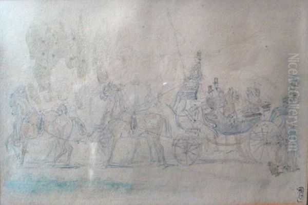 Personnages Et Caleches - view 1