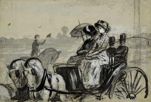 Deux Femmes Dans Un Voiture