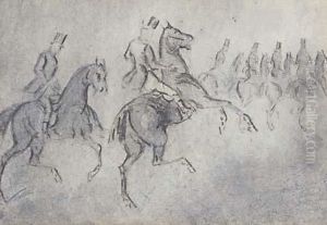 Equestriens by Constantin Guys