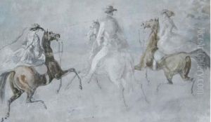 Riders, Seen From Behind Riders, Seen From Behind