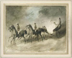 L'attelage by Constantin Guys