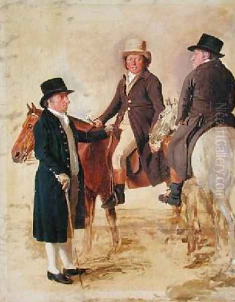 Three Worthies of the Turf at Newmarket - view 1