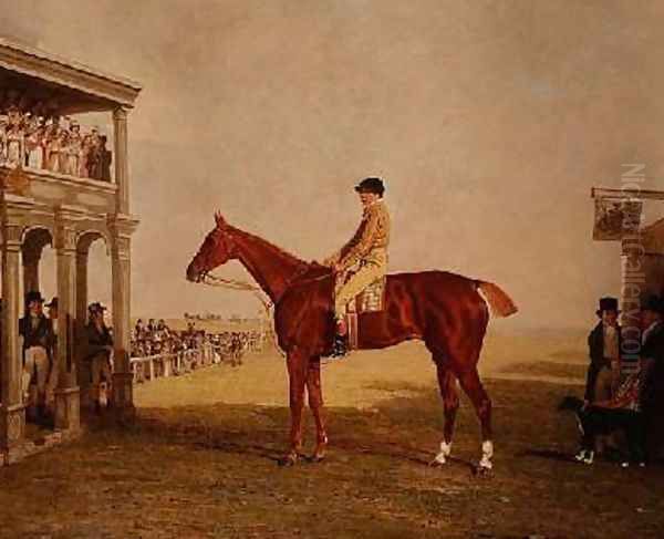 Lt General Thomas Grovesnors Chestnut Filly Defiance 1813 - view 1