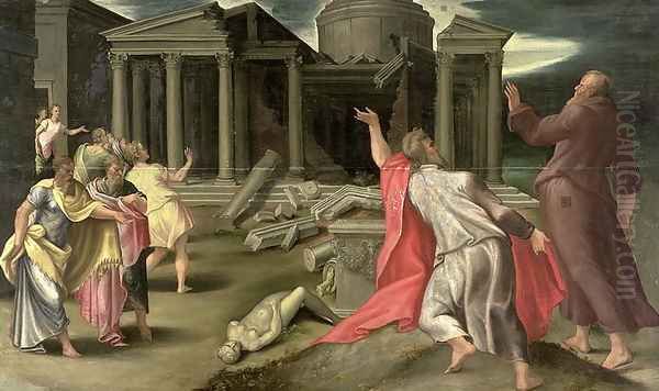 Scene from the life of St. John the Evangelist - view 1