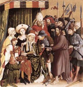 Christ before Pilate 1437 by Hans Multscher