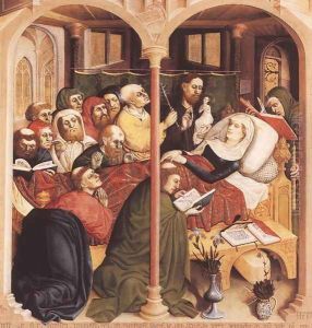 The Death of the Virgin 1437 by Hans Multscher