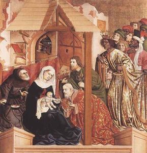 Th Adoration of the Magi 1437 by Hans Multscher