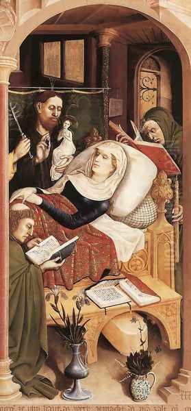 The Death of the Virgin (detail) 1437 - view 1