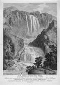Die Wasserfalle Der Cascata Delle Marmore