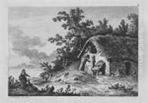 Vues De Normandie. by Jacob Philipp Hackert