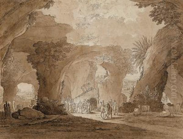 Die Anbetung Der Konige In Der Grotte Von Bethlehem - view 1