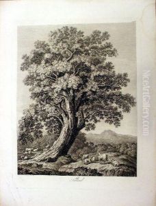 Tilleul, Phil: Hackert 1802, A Monte Vergine Dans Le Royome De Naples by Jacob Philipp Hackert