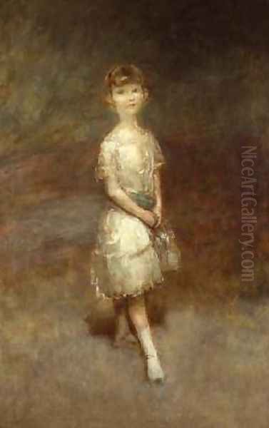 Study of a young girl - view 1