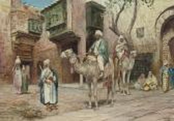 An Arab Courtyard - view 1