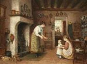 Her First Steps by Arthur Trevor Haddon