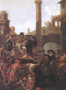 Carnival Time in Rome 1653