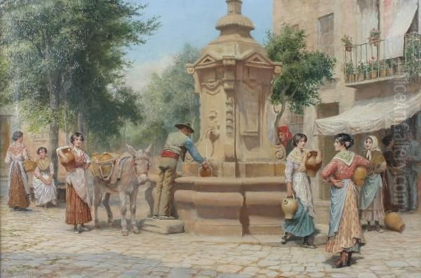 Italian Village Scene - view 1