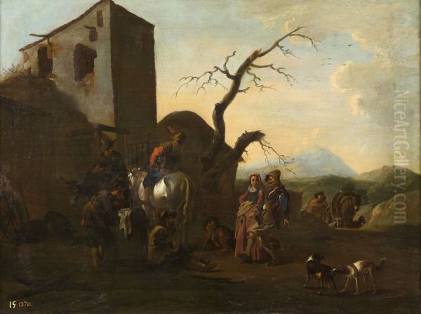 Hunters at Rest - view 1