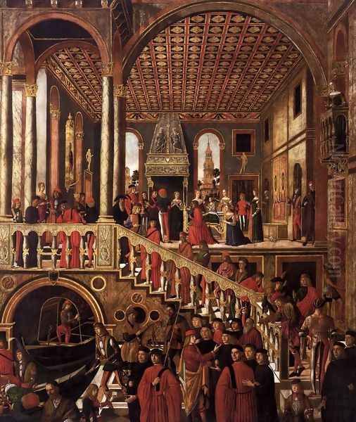 The Miraculous Healing of the Daughter of Benvegnudo of S. Polo c. 1505 - view 1