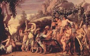 Triumph of Bacchus 1624 by Claes Cornelisz Moeyaert