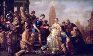 The Continence of Scipio by Claes Cornelisz Moeyaert