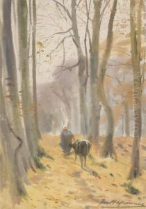 Dans Le Sous-bois by Maurice Hagemans
