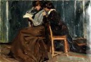 La Lecture by Maurice Hagemans