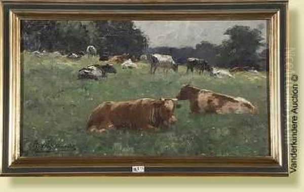 Vaches Au Pre - view 1