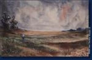 Paysage De Campagne Anime by Maurice Hagemans