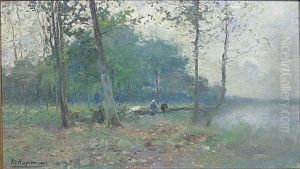 "le Bucheron". by Maurice Hagemans