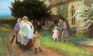The Christening Party by Phillip Richard Morris