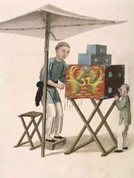 A Man with a Raree-Show - view 1