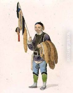 A Furrier plate 43 from The Costume of China