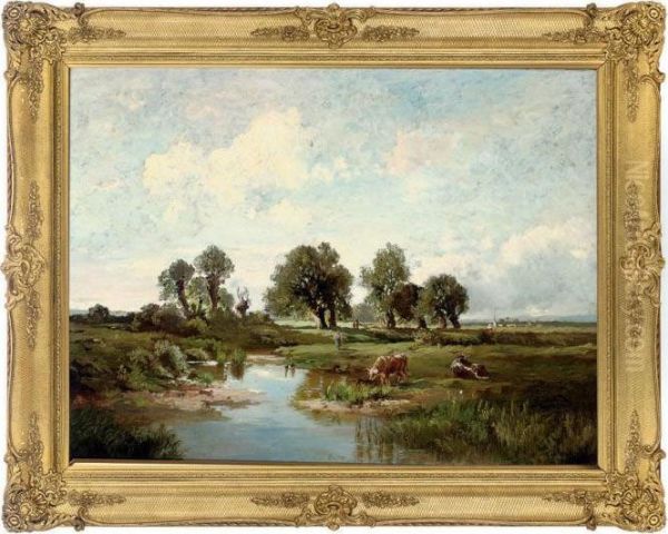 Cattle Grazing In An Extensive Landscape - view 1