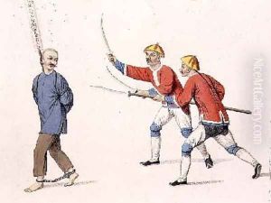 A Malefactor Conducted to Execution by Major George Henry Mason