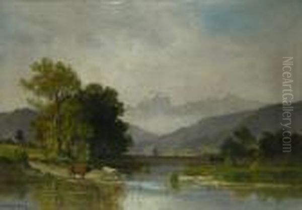 Oberbayerische Landschaft Mit - view 1