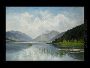 Am Schliersee by Fritz Halberg-Krauss