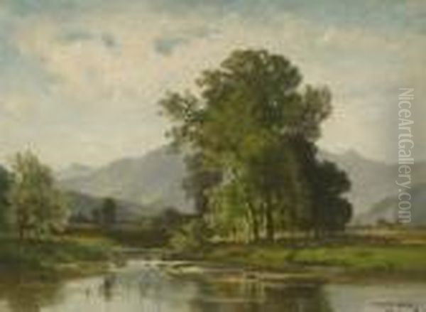 Uferlandschaft Im
Vorgebirge. - view 1