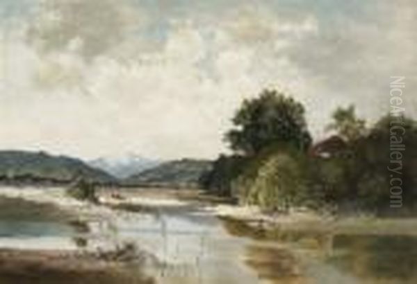 Im Isartal. - view 1