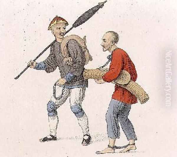 Conducting an Offender into Banishment - view 1