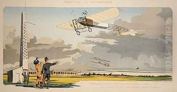 Aviation Meeting at Champagne - view 1
