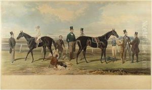 The Great Match,
Between The Flying Dutchman...& Voltigeur by Harry Hall