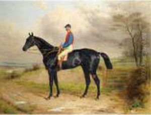 Lord Poulett's Celebrated Racehorse The Lamb With George Ede Up