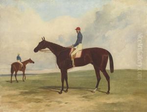 Mr John Gully's Andover, Alfred Day Up, Winner Of The 1854derby by Harry Hall