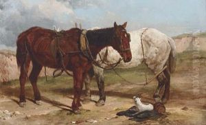 The Plough Team by Harry Hall