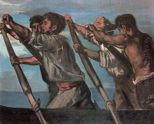 The Oarsmen 1873 - view 1