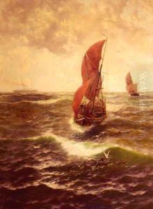 With Fair Wind And Flowing Sheet by Thomas Rose Miles