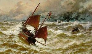 Daybreak on the Goodwins by Thomas Rose Miles