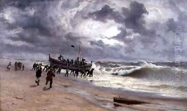 Launch of the Life Boat - view 1
