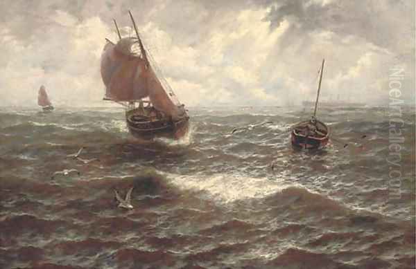 Off Great Yarmouth Harbour - view 1